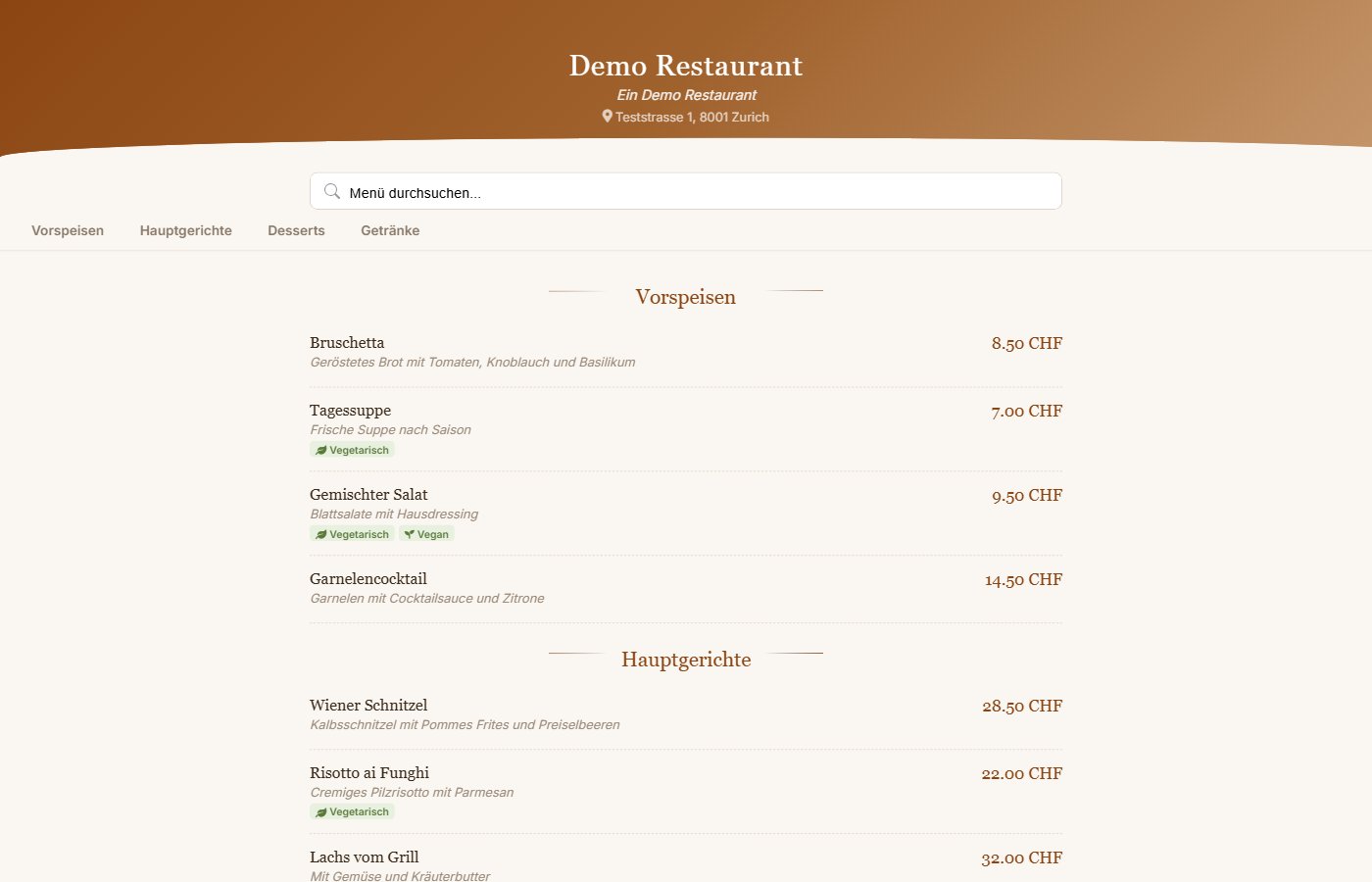 Bistro Template